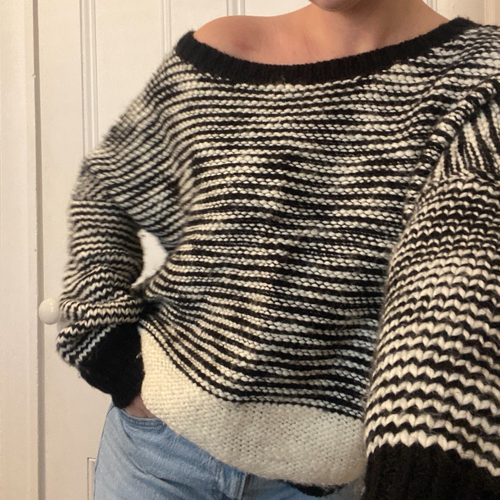 Trouvé wide neck cozy sweater